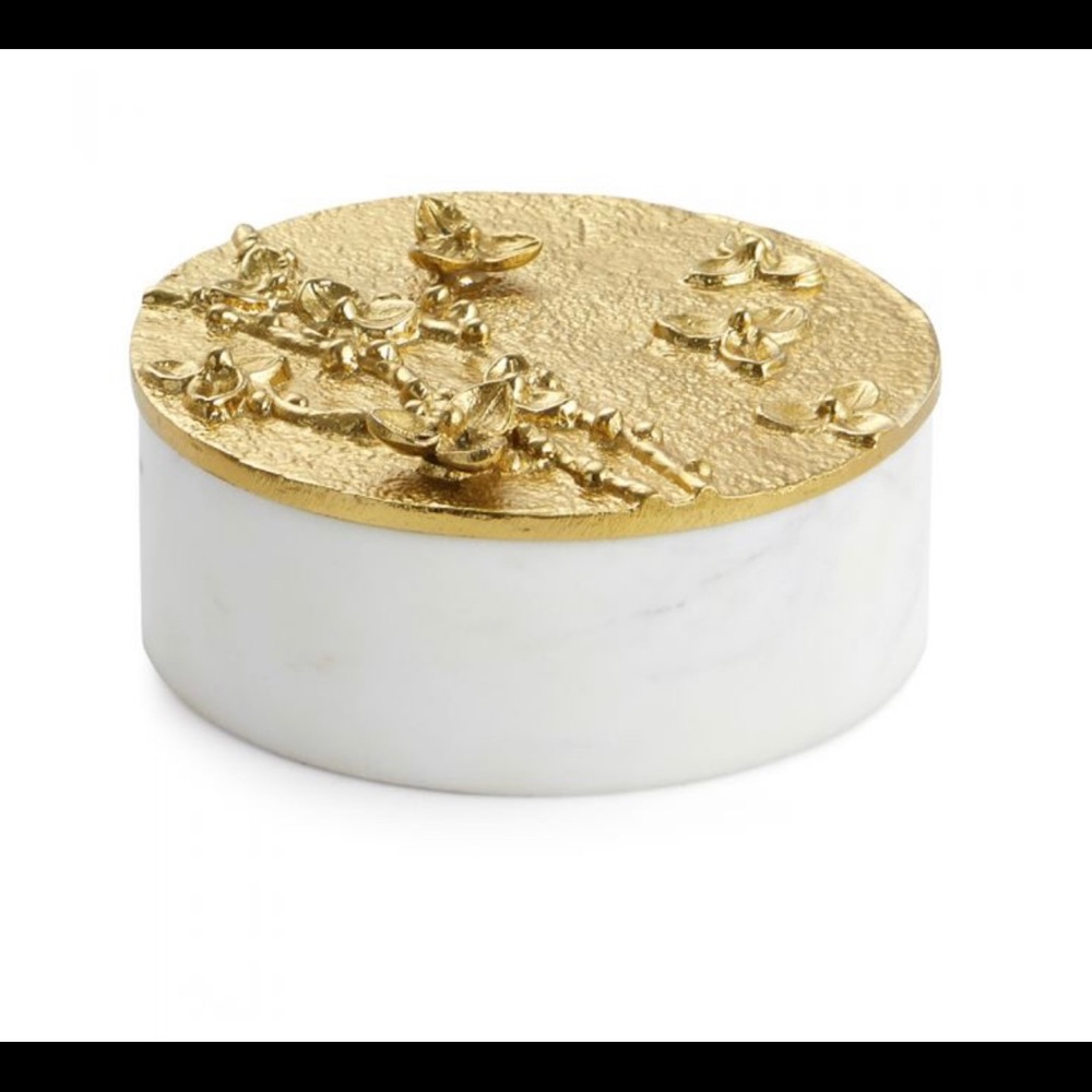 Michael Aram Marble Trinket Box